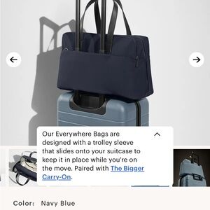 Navy Blue Everywhere bag
